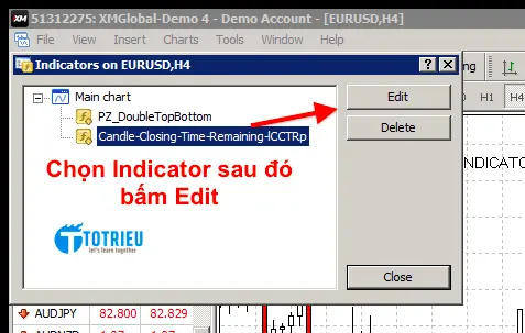 Sửa Indicator MT4