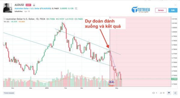 Dự đoán xu hướng Forex với TradingView