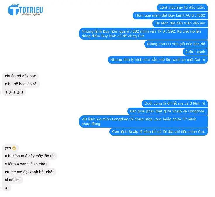 Sai lầm với Intraday và Long Term