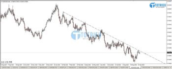 Trendlines trên D1 sau khi đã điều chỉnh