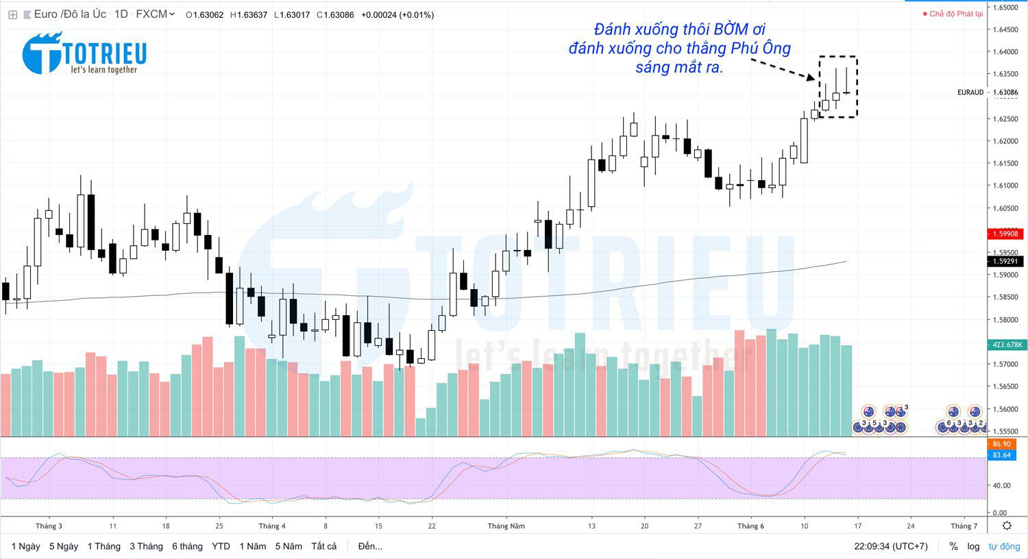 Thằng bờm giao dịch Forex