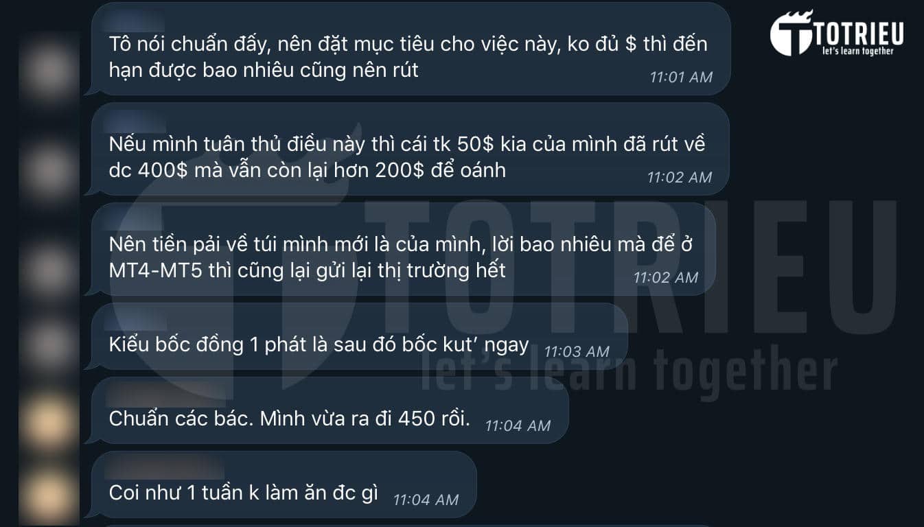 Tâm sự của thành viên mất lợi nhuận chỉ vì không biết Khi nào và Bao nhiêu thì nên rút