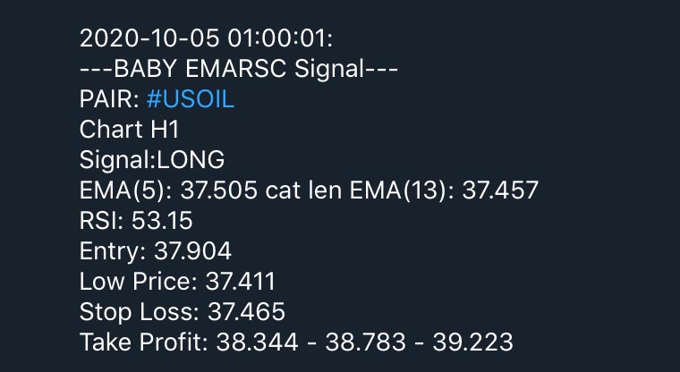BABY EMARSC SYSTEM - LONG Signal