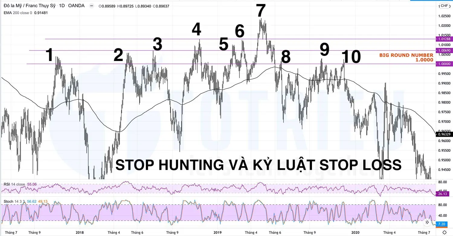 Stop Hunting và Kỷ luật Stop Loss