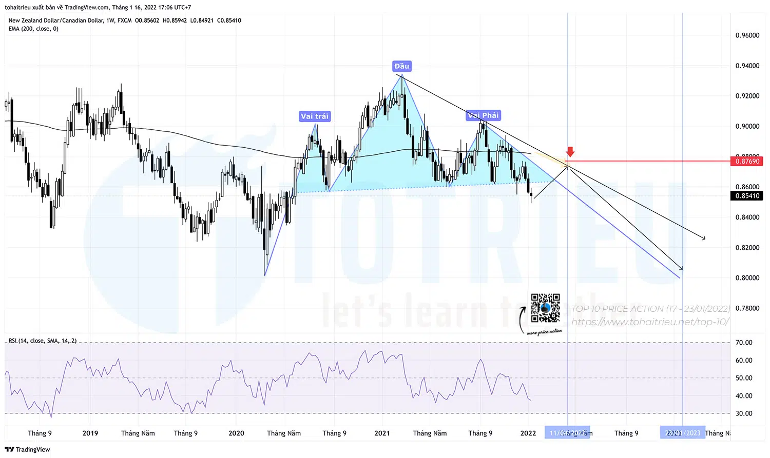 Top 10 Price Action Forex tuần 03-2022: NZDCAD