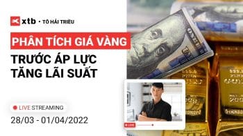 Phân tích giá Vàng trước áp lực tăng lãi suất (28/3-01/04) | Phân tích thị trường XTB x Tô Triều