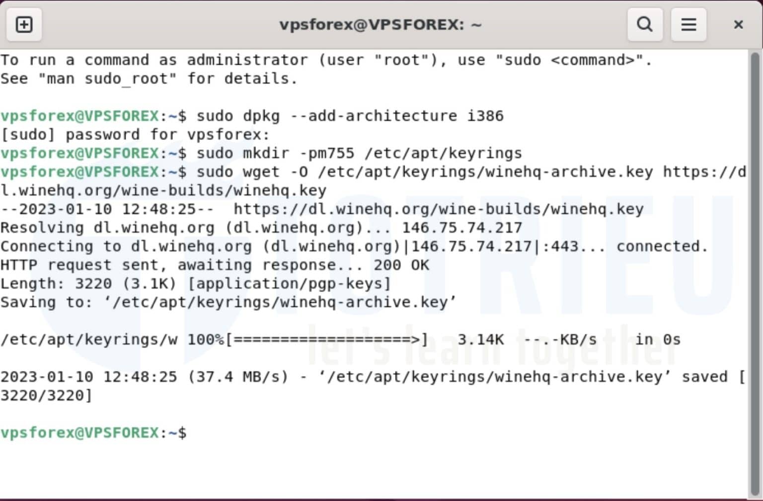 Cách cài MetaTrader 5 (và MT4) trên VPS Forex Ubuntu Học Đầu Tư Forex