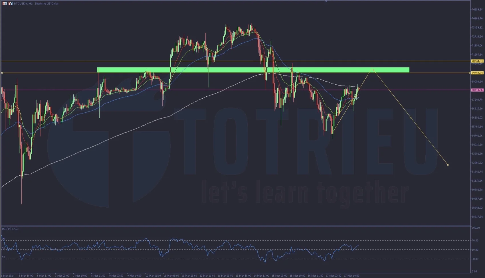 Bitcoin - BTCUSD tuần 12-2024