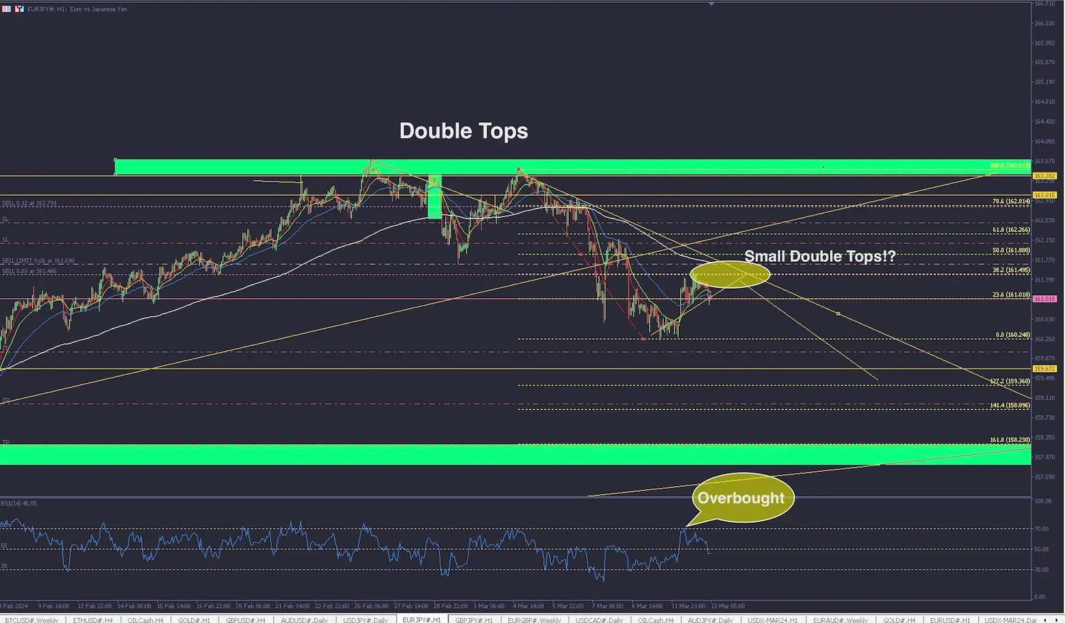 EUR/JPY tuần 11-2024